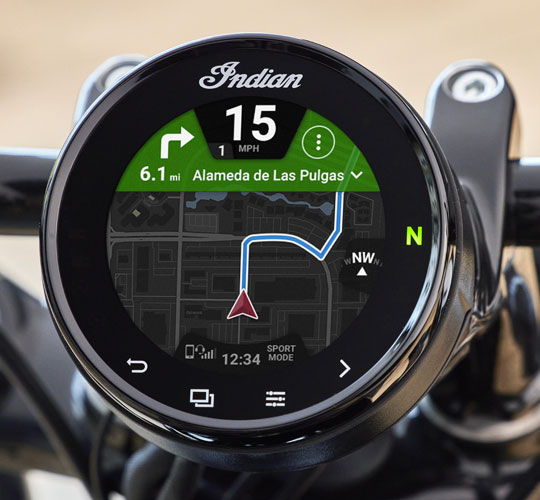 Écran tactile Ride Command 4"